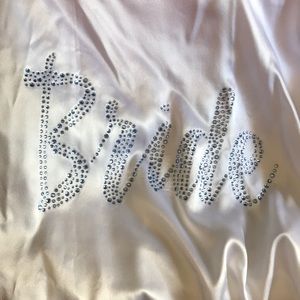 Victoria’s Secret silk bride robe